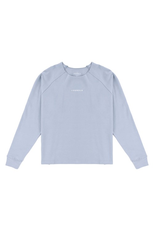 YoungLA 815 Raw Neck Cloud Longsleeves Blankyt | ECAT73845