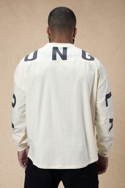 YoungLA 820 Ultralight Arc Longsleeves Off-White | ZDUS80562