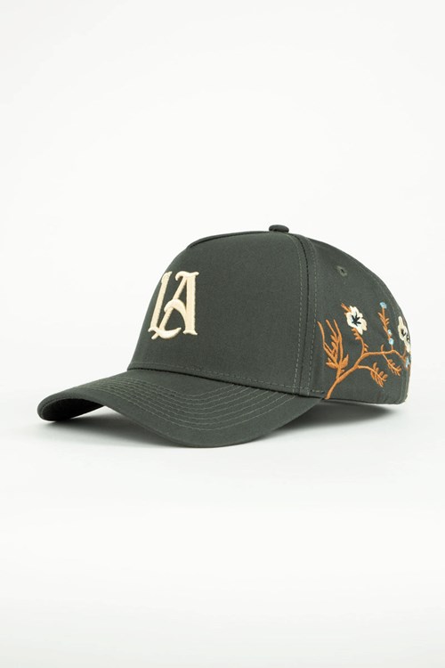 YoungLA 918 LA Branch Hats Zelene | PYKE13602