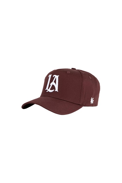 YoungLA 920 A-Frame LA Snapback Hat 2.0 Wine | CGSN57904